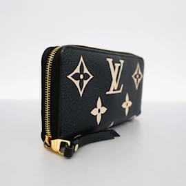 Louis Vuitton-Louis Vuitton Langbörse Monogram Empreinte Bicolor-Schwarz,Beige