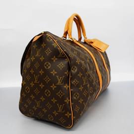 Louis Vuitton-Louis Vuitton Monogram Keepall 50 Boston Tasche-Braun