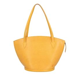 Louis Vuitton-Louis Vuitton Saint Jacques Epi Shoulder Bag-Yellow