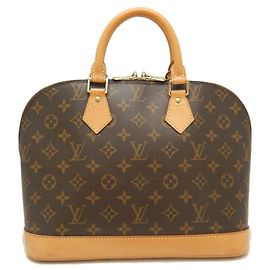 Louis Vuitton Monogram Alma Handbag Brown Monogram