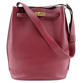 Hermès-Hermes So Kelly 26 Shoulder Bag-Red