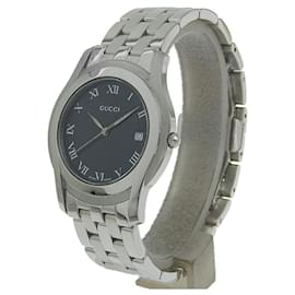 Gucci-Gucci 5500M Stainless Steel Quartz Analog Wristwatch-Other