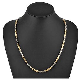 Colar Corrente Piaget em ouro branco e amarelo 18K Outro