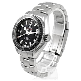 Omega-Omega Seamaster Planet Ocean Automatic Wristwatch-Silvery