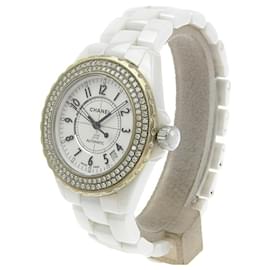 Chanel-Chanel J12 Date H0970 Men's Watch-White