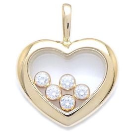 Pendentif Cœur Happy Diamond de Chopard Doré