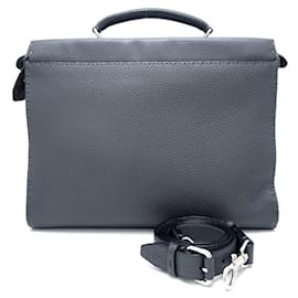 Fendi-Fendi Peekaboo Fit Medium 2Way Bag-Brown