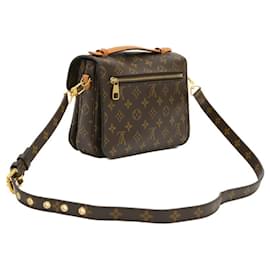 Louis Vuitton-Louis Vuitton Monogram Pochette Metis MM Shoulder Bag-Monogram