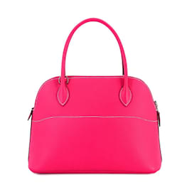 Hermès-Hermes Bolide 27 Shoulder Bag-Pink