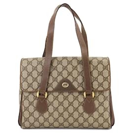 Gucci-Gucci GG Plus Handtasche-Braun,Beige