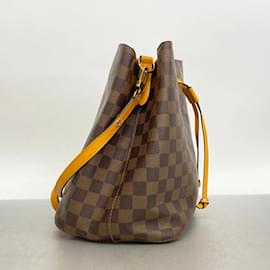 Louis Vuitton-Louis Vuitton Damier NeoNoe Shoulder Bag-Golden,Damier ebene