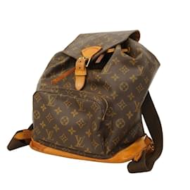 Louis Vuitton-Louis Vuitton Monogram Montsouris GM Backpack-Brown