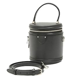 Louis Vuitton-Louis Vuitton Epi Cannes Handbag-Black