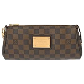 Louis Vuitton-Louis Vuitton Damier Eva Brown Shoulder Bag-Brown,Damier ebene
