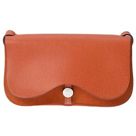 Hermès Borsa a spalla Hermes Colorado PM in Potiron Arancione