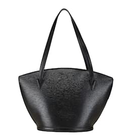 Louis Vuitton-Louis Vuitton Epi Saint Jacques Shoulder Bag-Black