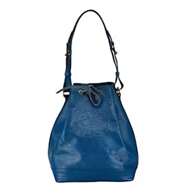 Louis Vuitton-Louis Vuitton Epi Noe Shoulder Bag-Blue