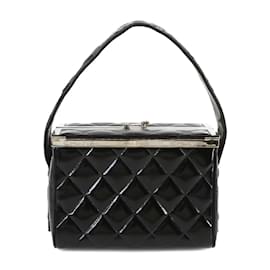 Chanel-Chanel Matelasse Vanity Bag-Black