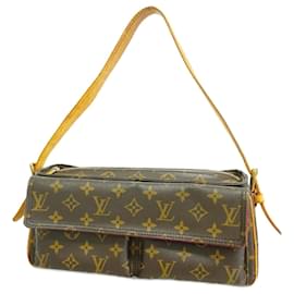 Louis Vuitton-Louis Vuitton Monogram Vivacite MM Shoulder Bag-Brown