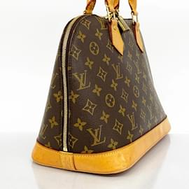 Louis Vuitton-Louis Vuitton Monogram Alma Handtasche-Braun