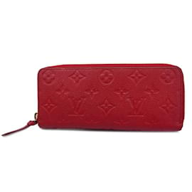 Louis Vuitton-Louis Vuitton Langer Geldbeutel in Cerise-Fuschia