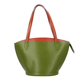 Louis Vuitton-Louis Vuitton Saint Jacques Epi Leather Shoulder Bag-Brown