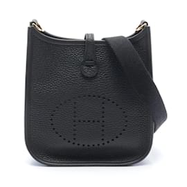 Hermès-Hermes Evelyn TPM Amazon Shoulder Bag-Black