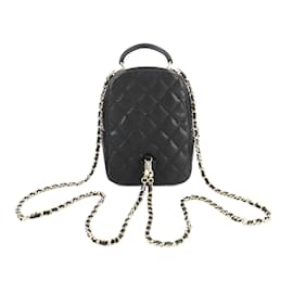 Chanel-Chanel Matelasse Chain Backpack-Black