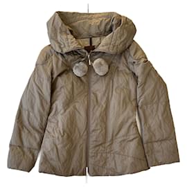 Moncler-Moncler Daunenjacke-Beige