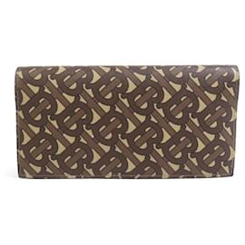 Burberry-Burberry Brown Bi-Fold Long Wallet-Brown