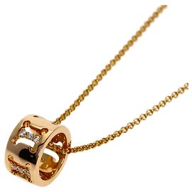 Céline Collana Celine Diamond Macadam in oro rosa 18K Altro