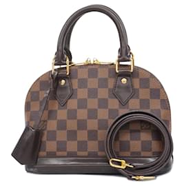 Louis Vuitton-Louis Vuitton Damier Alma BB Handbag-Damier ebene