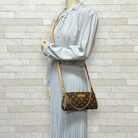 Louis Vuitton-Louis Vuitton Eva Monogram Shoulder Bag-Brown,Monogram