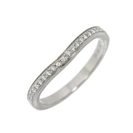 Cartier Ballerina Curve #47 Diamond Platinum Ring Other