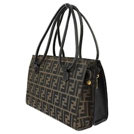 Fendi-Fendi SAS Handbag-Brown,Black