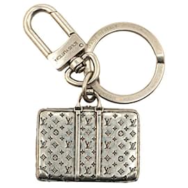 Louis Vuitton-Louis Vuitton Monogram The Sirius Keychain Bag Charm-Silvery