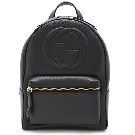 Mochila de cuero Gucci Soho Negro