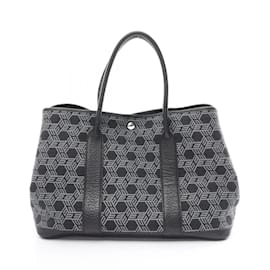 Hermès-Hermes Garden PM Tote Tasche-Braun,Schwarz