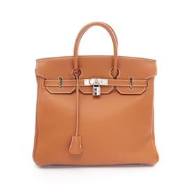 Hermès-Hermes Haute Couture 32 Gold Handtasche-Braun