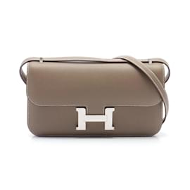 Hermès-Hermès Constance Elan Schultertasche-Braun