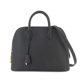 Hermès Hermes Bolide 1923 Shoulder Bag Black