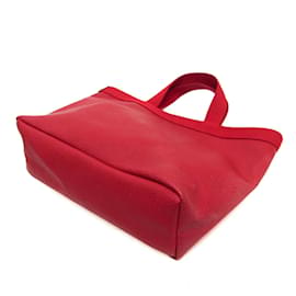 Autre Marque-Sac à main en toile enduite rouge Hervé Chapelier-Rouge