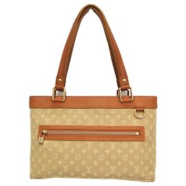 Louis Vuitton Monogram Mini Lucille PM Handbag Beige
