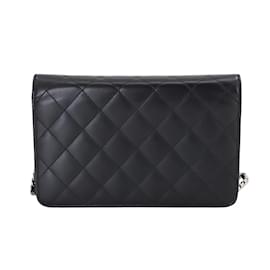 Chanel-Chanel Cambon Line Chain Wallet-Black