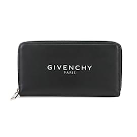 Givenchy-Givenchy Round Long Wallet-Black,White