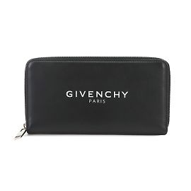 Portafoglio lungo rotondo Givenchy Nero Bianco