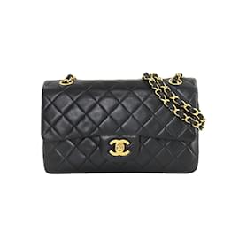 Chanel-Chanel Matelasse 23 Chain Shoulder Bag-Black