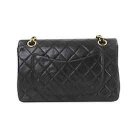 Chanel-Chanel Matelassé 23 Ketten-Schultertasche-Schwarz