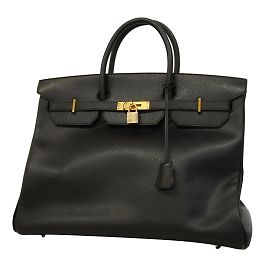 Hermès Borsa Hermes Birkin 40 Nero