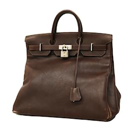 Hermès-Hermes Handbag Haute Couture 45 in Havane-Brown